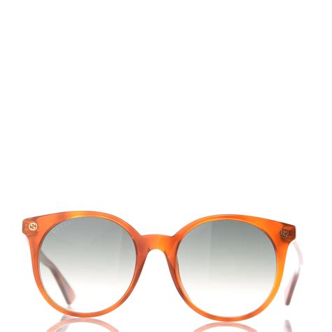 gucci gg0091s round sunglasses